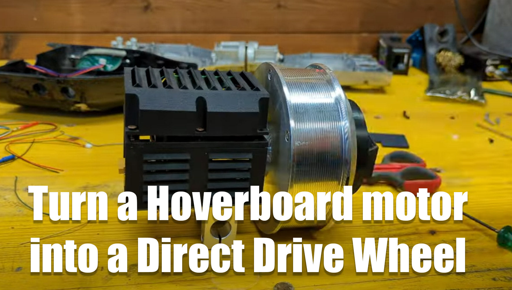 Turning a 20 Hoverboard into a Premium 15Nm Direct Drive Steering Whe MVHStudios