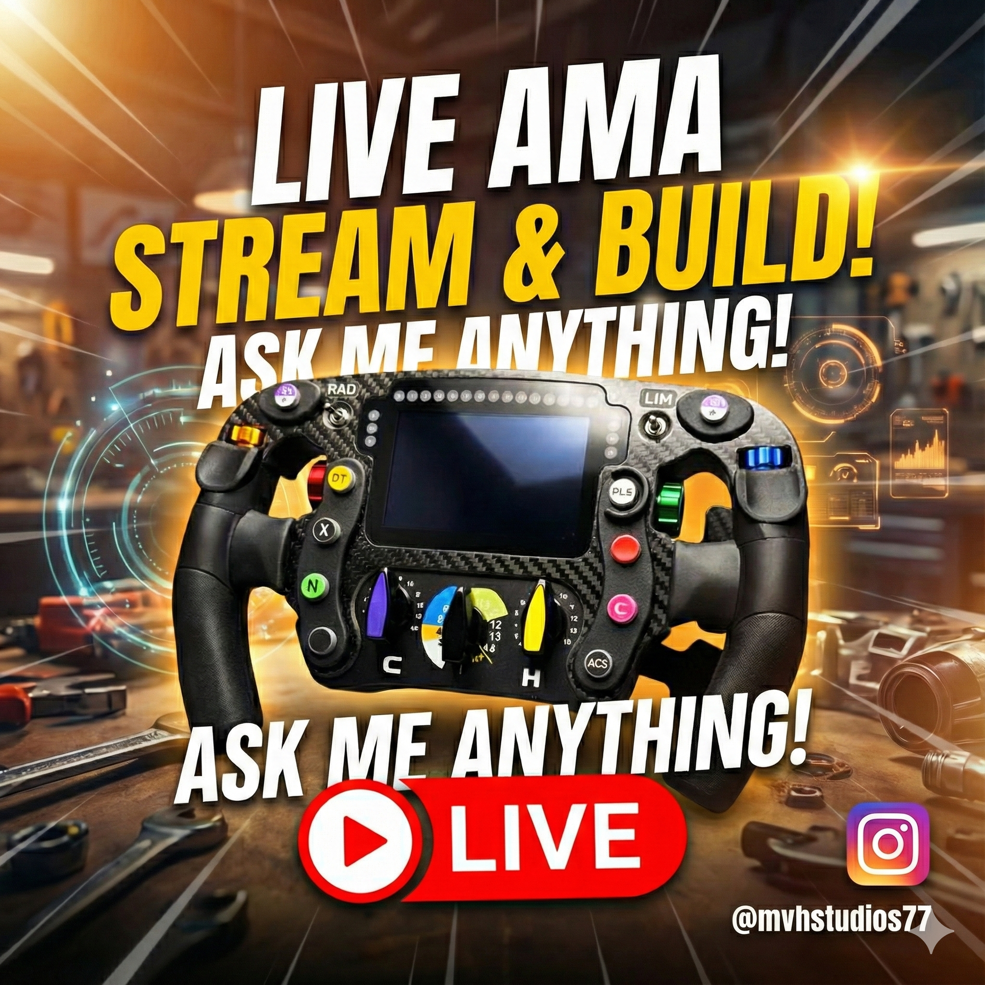 Live Stream AMA and Build of the brand new F1X MCL Pro