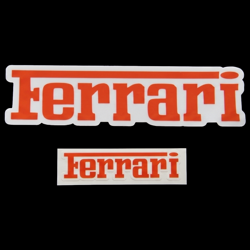 RSR Ferrari sticker set