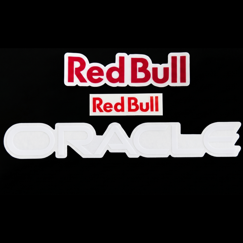 RSR Red Bull sticker set
